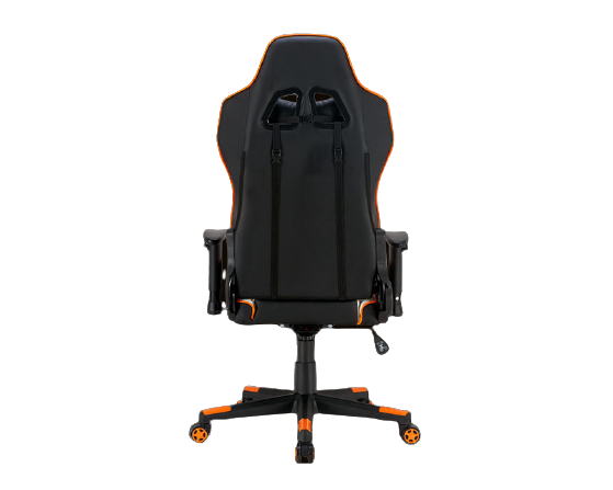 Meetion Adjustable Backrest 180° Gaming Chair - Black / Orange