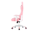 Meetion MT-CHR16 Gaming Chair - White / Pink