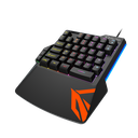 Meetion KB015 On-Hand Rainbow Gaming Keyboard - USB / LED / Black