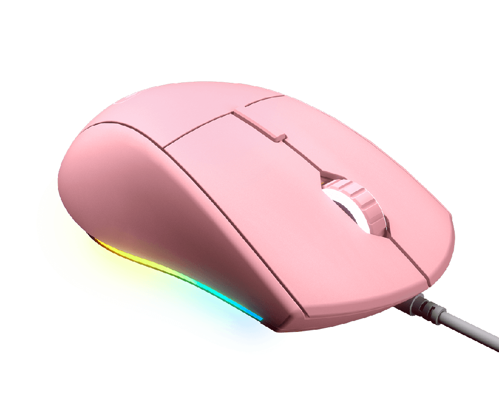 Cougar Minos XT Gaming Mouse for Enthusiasts - UIX / USB / 4000DPI / RGB / Pink