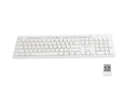 Meetion WK841 Wireless Standard Keyboard - USB / White