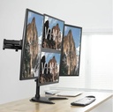 VIVO STAND-V004Z Quad Monitor Desk Stand - 13'' to  24&quot; / Black