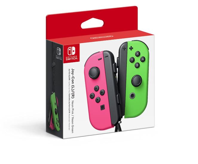 Accesorio - Switch - Control Joy con Nintendo Switch Rosa/ Amarillo Pa –  Gamer 4 Ever