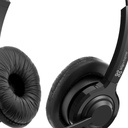 Klip KCH911 VoxPro-S Stereo Business Headset / USB / Black