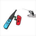 Dobe TNS-1883 Fishing Rod Controller Accessorie for Joy-Con - Black