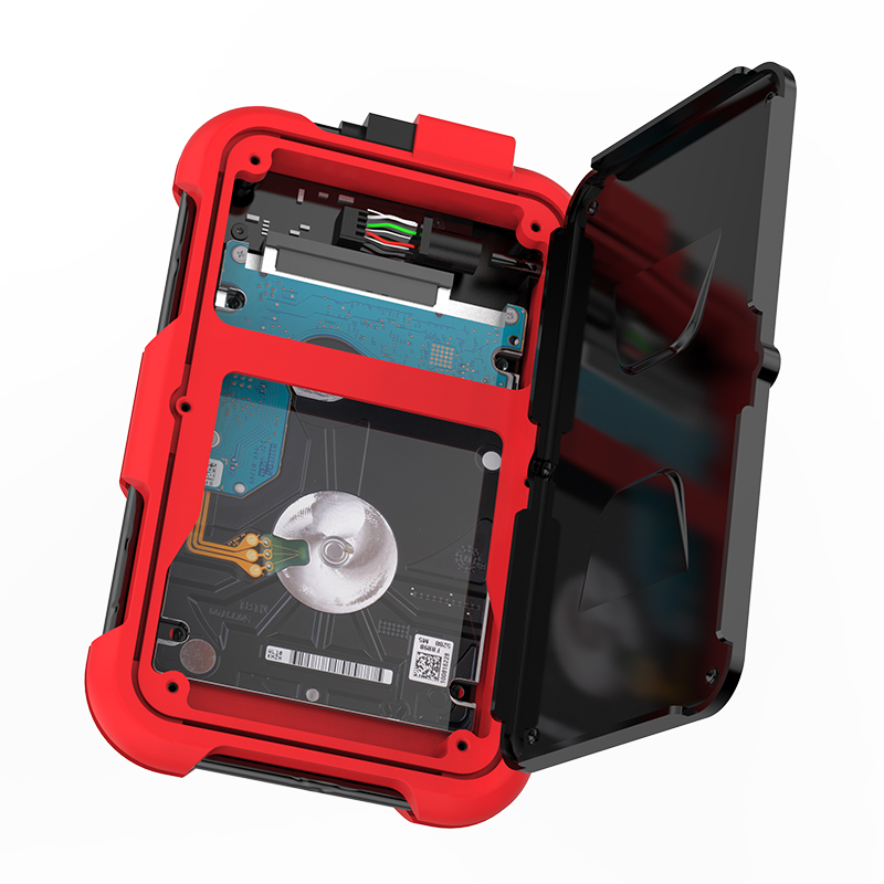 ORICO 2769U3 - ShockProof External Enclosure / 2.5 / SATA HDD / USB 3.0 / Red