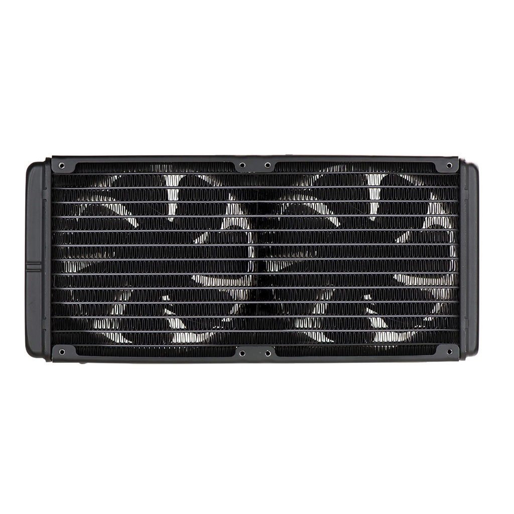 EVGA 240 Cooling System  - Led RGB / 1 x 120mm Fans / Socket LGA115X, 12XX, 20XX, AMD / Black  