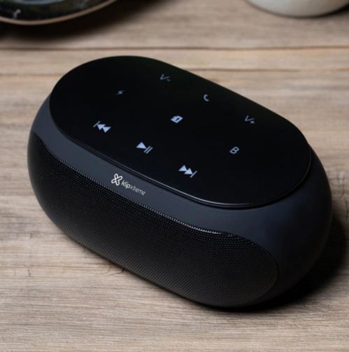 KLIP KWS-612M - Mikromatik Wireless Speaker, Bluetooth, LED Lighting - Black