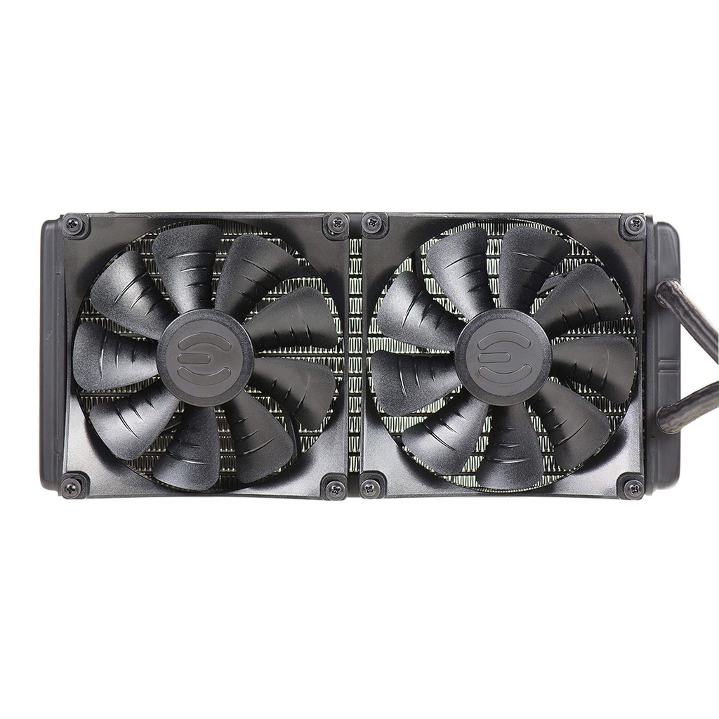 EVGA CLC280 Cooling System  - Led RGB / 2x280mm Fans / Socket LGA115X, 12XX, 20XX, AMD / Black  