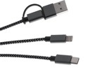 XTECH Multifunctional Charging Cable 5 in 1 XTC-560-560 - Black