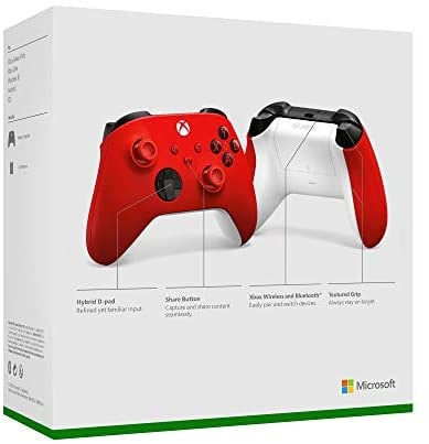 Xbox 1914 Original Gamepad - Suitable for Xbox, Windows10, Android, IOS - Red