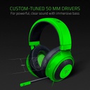 Razer Kraken Wired Gaming Headset / USB / Green