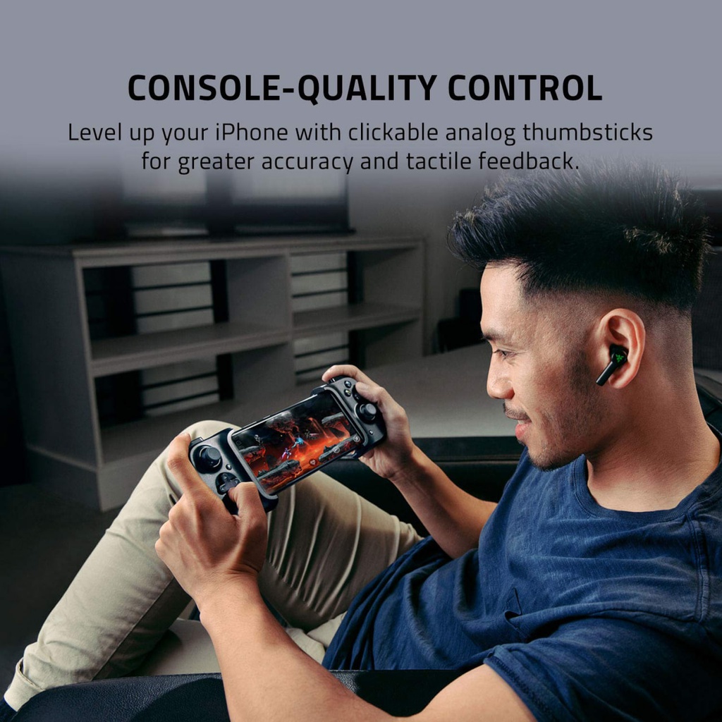 Razer Kishi - Universal Gaming Controller for iPhone / Black