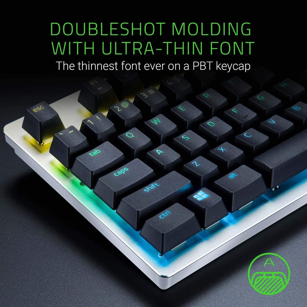 Razer PBT Keycap Upgrade Set / Black