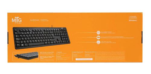 Targus AKB644ESLA - Wired Keyboard / Spanish / Black