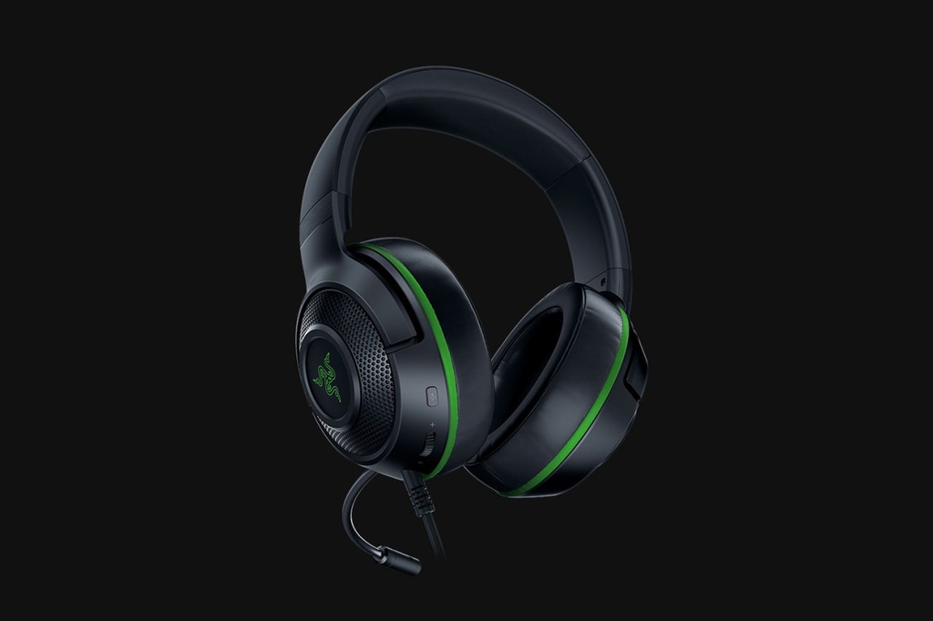 AUDIFONO RAZER KRAKEN X FOR CONSOLE GREEN, 3.5MM