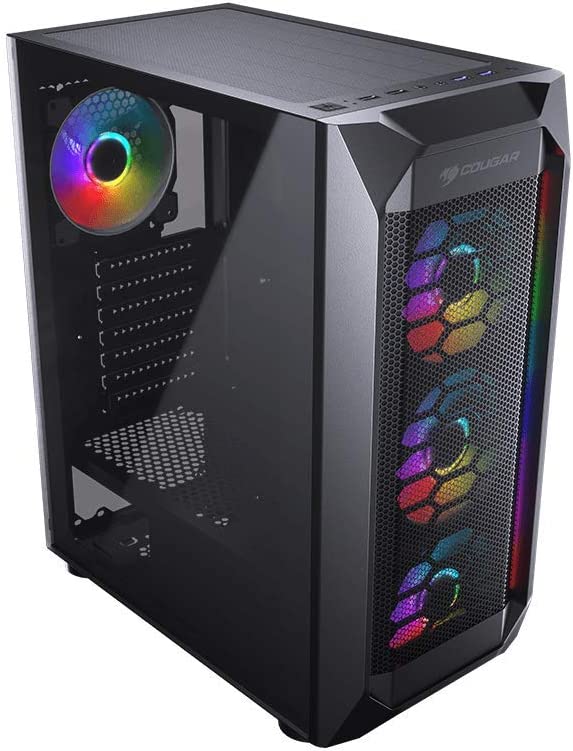 Cougar MX410 Mesh-G Gaming Case / RGB / Black