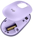 Logitech 910-006544 Wireless Mouse POP / Bluetooth / 2.4GHz / Violet