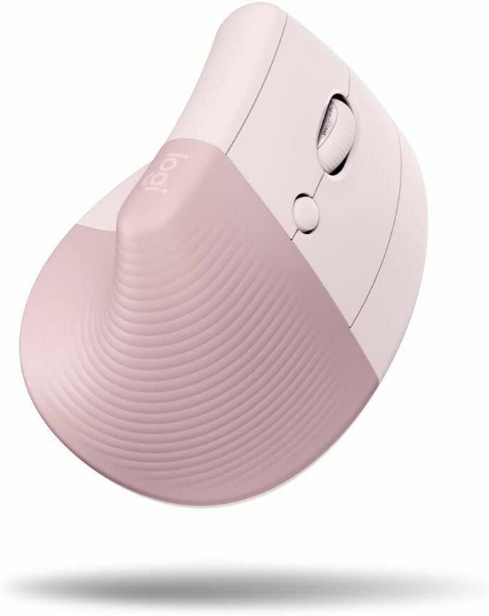 Logitech Lift Vertical Wireless Mouse/ Ergonómico / 2.4GHz / Pink