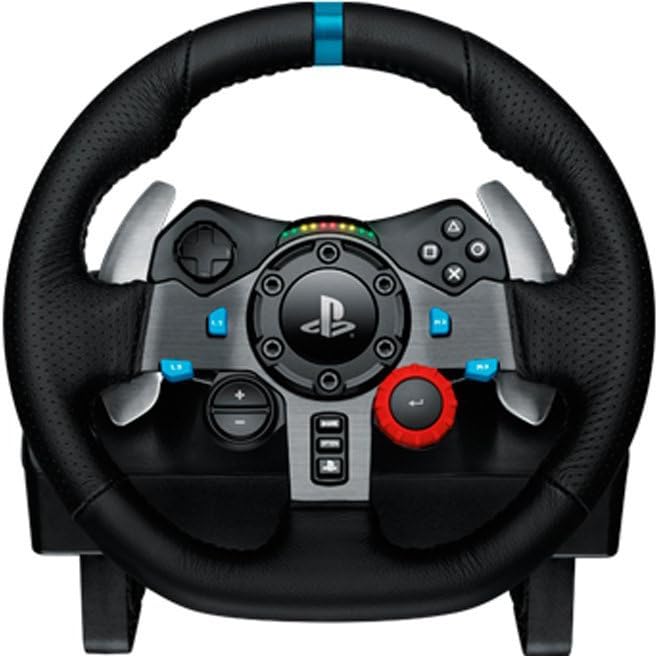 Timon Alambrico Logitech Driving Force G29 USB 2.0 para PS3 PS4 Negro  (Black)