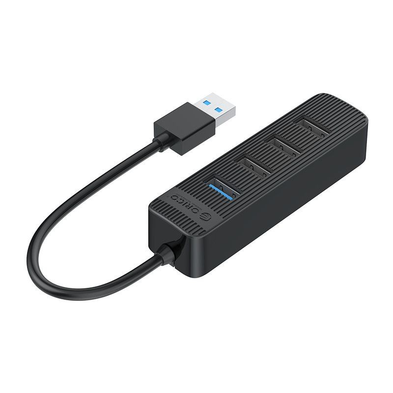 ORICO TWU32-4A- 4 Port USB Hub + TYPE C  / Black