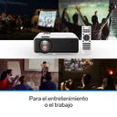 Steren PRO-300 Multimedia Projector 720P, 7000 Lumens