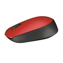 Logitech M170 Wireless Mouse / 2.4GHz / Red