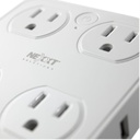 Nexxt NHP-T610 Surge Protector Quadruple / Wifi / 4 USB / White