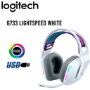 Logitech G733 LightSpeed Wireless RGB Gaming Headset - Bluetooth / USB / LightSync - White