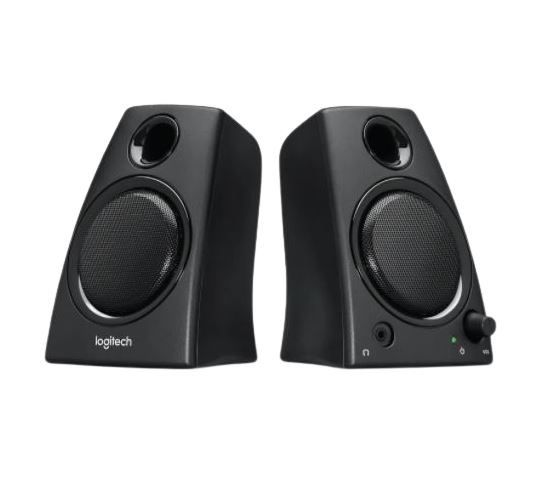 Logitech Z130 Speakers - 3.5mm / 2.0  Channel Stereo / 5W RMS / Black