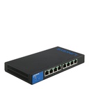 Linksys LGS308P Switch - 8 PUERTOS / GIGABIT / POE 72W