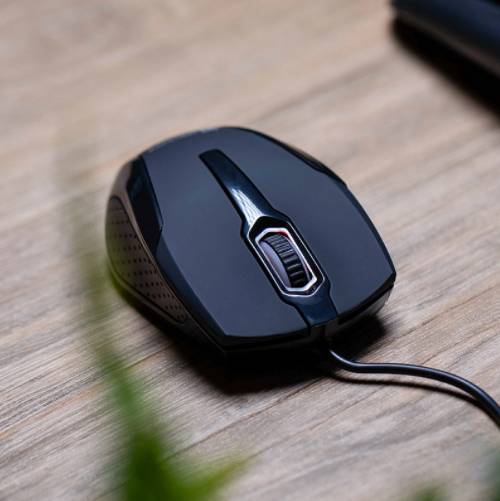 KLIP KMO-120BK - Usb Optical Mouse - Black