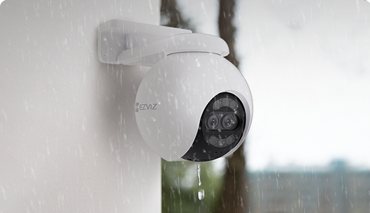 Ezviz H80x Dual 4K IR Cámara Smart Wifi Hogar - Movimientos PAN y TILT / Detención de figuras por IA / microSD hasta 512GB / Blanca