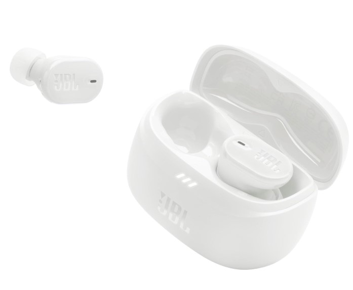 JBL Tune Buds 2 Ghost True Wireless Headphones / White  