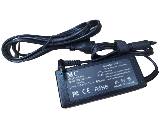 Generic AC/DC adapter compatible for HP Charger 19.5V2.31A / Tip BLUE 4.5*3.0mm