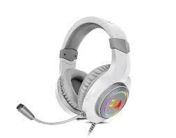Redragon Hylas - H260W-RGB Audífonos Gaming con micrófono / 3.5mm / USB / Blanco