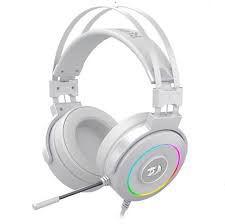 Redragon Lamia 2 - H320W-RGB Gaming Headphone with microphone  /  USB / RGB / White