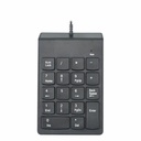 Genérico Teclado Numérico - Conexión USB, Negro