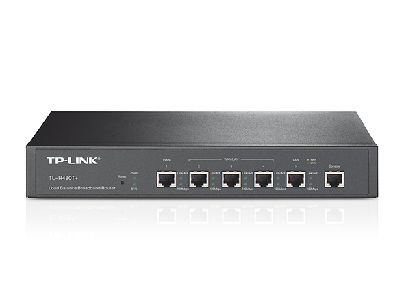 TP-LINK R480T+ Medium Business Router - 1*Wan + 4*Ports Progamable