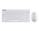 Meetion Mini4000 Combo Multimedia Inalambrico - Mouse &amp; Teclado / para SmartTV, TVBox / Android / Windows / Blanco