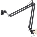 Maono AU-B01 - Microphone Suspension Boom Scissor Arm Stand / Black