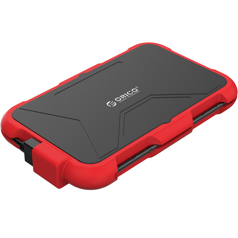 ORICO 2769U3 - Caja Externa Anti-choques / 2.5 / SATA HDD / USB 3.0 / Rojo