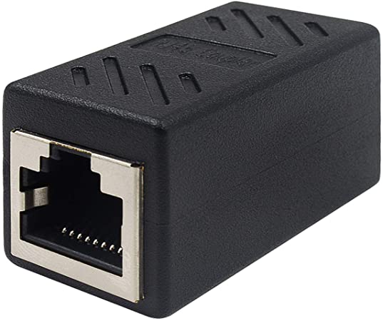 Genérico CAT15A16A Unión RJ45 - Negro