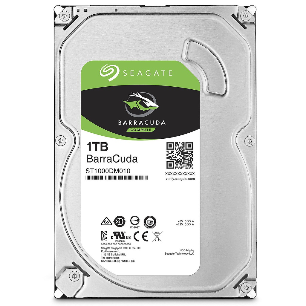 Seagate Barracuda Disco Duro de 1TB 3.5&quot; SATA