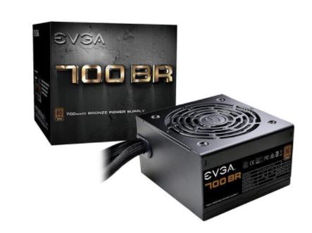 EVGA PSU 110-BQ-0700-V1 700W PSU Power Supply / Semi-Modular / 80+ Bronze 700W / Black