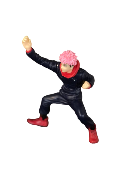 Generico Jujutsu Kaisen (Yuji Itadori) - 17cm High - Base Negra