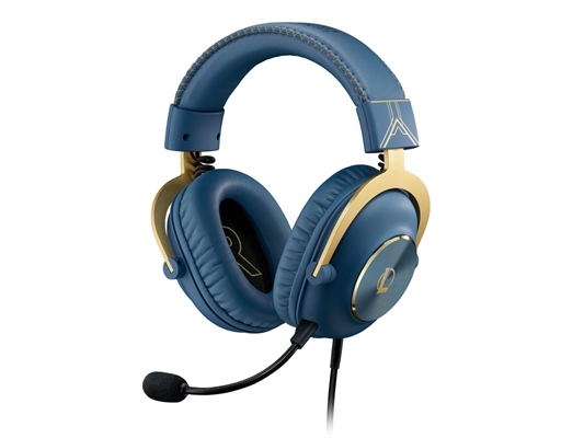 Logitech G Pro X - Headset League of Legends Edition / Wireless / 2.4GHz  / 7.1 Channels / Azul