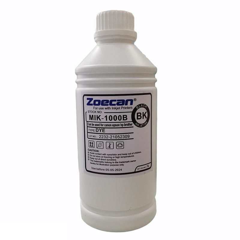 Zoecan MIK-1000B Universal Refill Ink 1000ml - Black