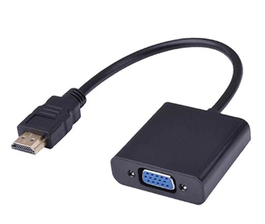 Zoecan Adaptador de Video - HDMI a VGA + audio