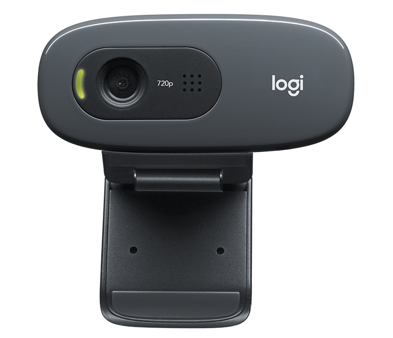 Logitech Webcam C270 / HD 720p / USB / Black